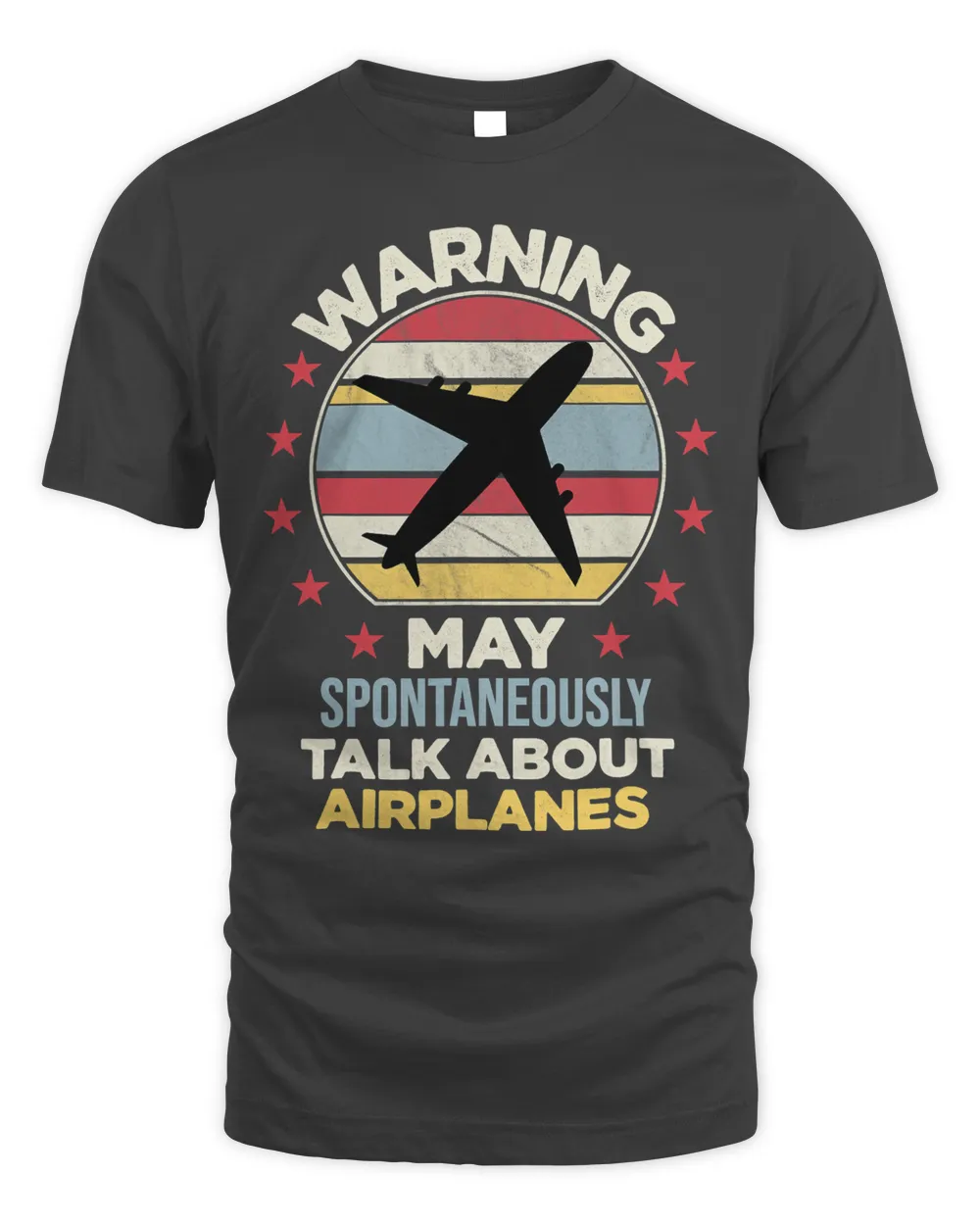 I May Talk About Airplanes Funny Pilot Airplane Vintage