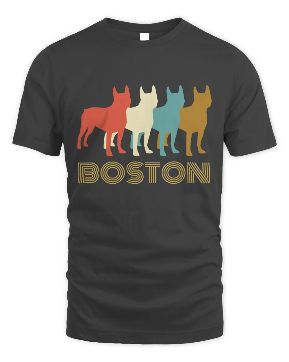 Vintage Boston Terrier Long Sleeve T-shirt