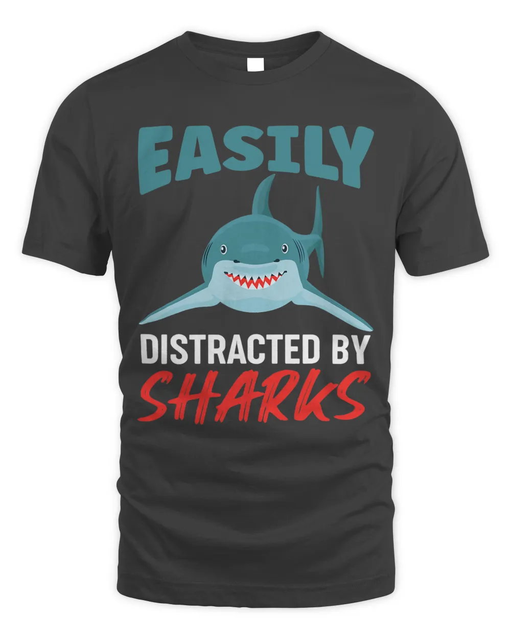 Easily Distracted By Sharks Shark Animal