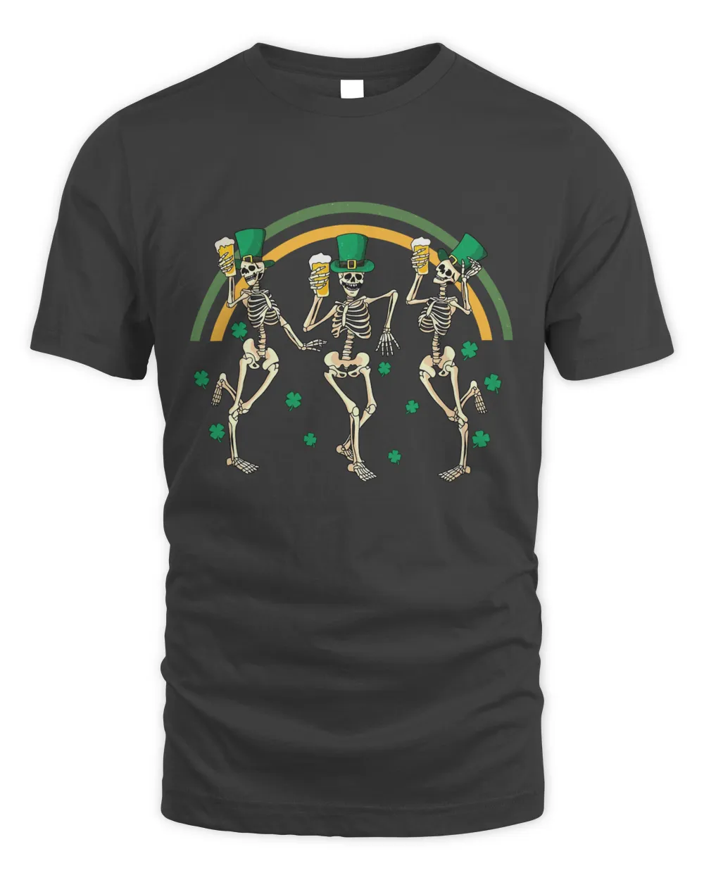 St Patricks Day Skeleton Shirt