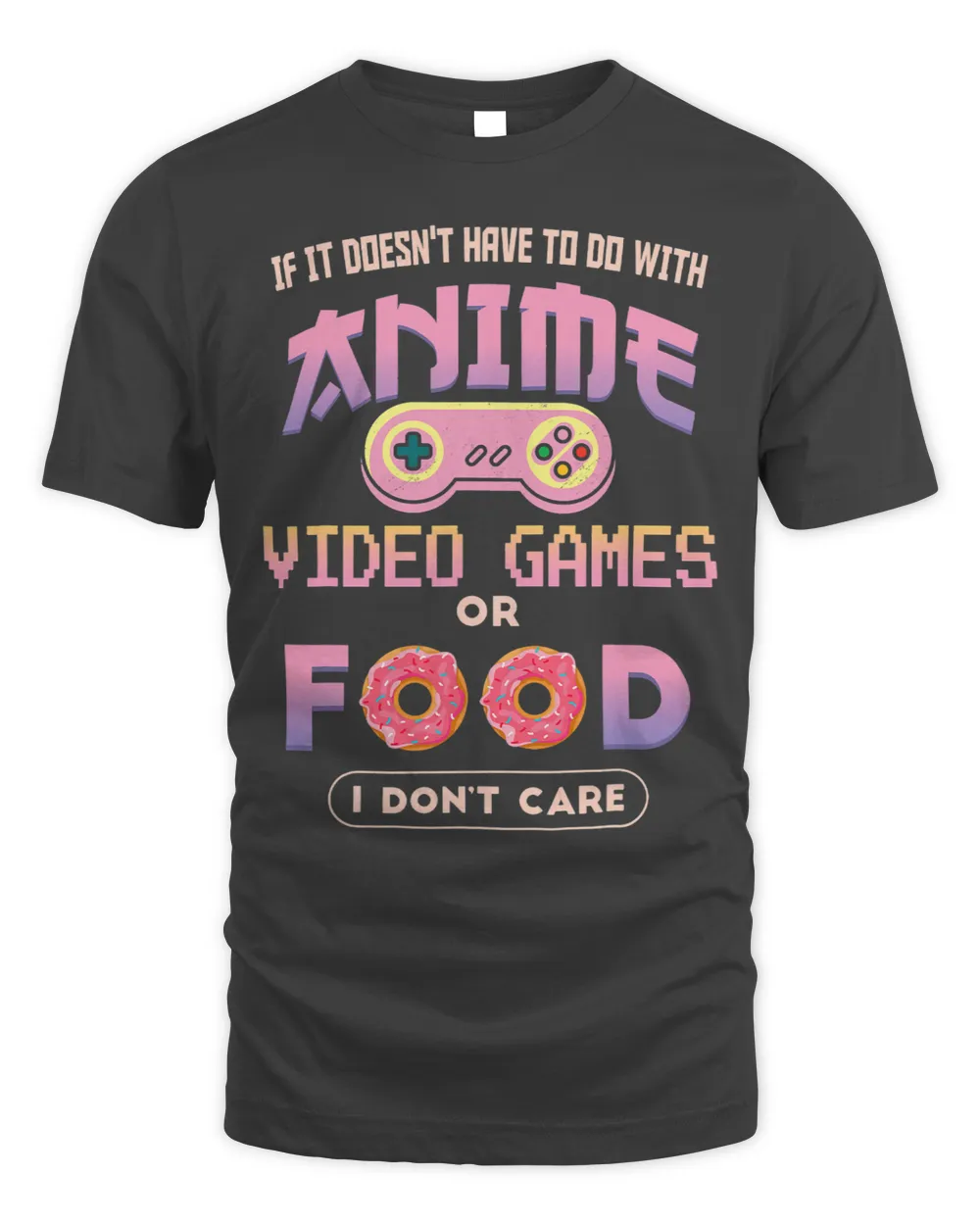 Anime Video Games Food Anime Lovers Idea Girls Boys Kids