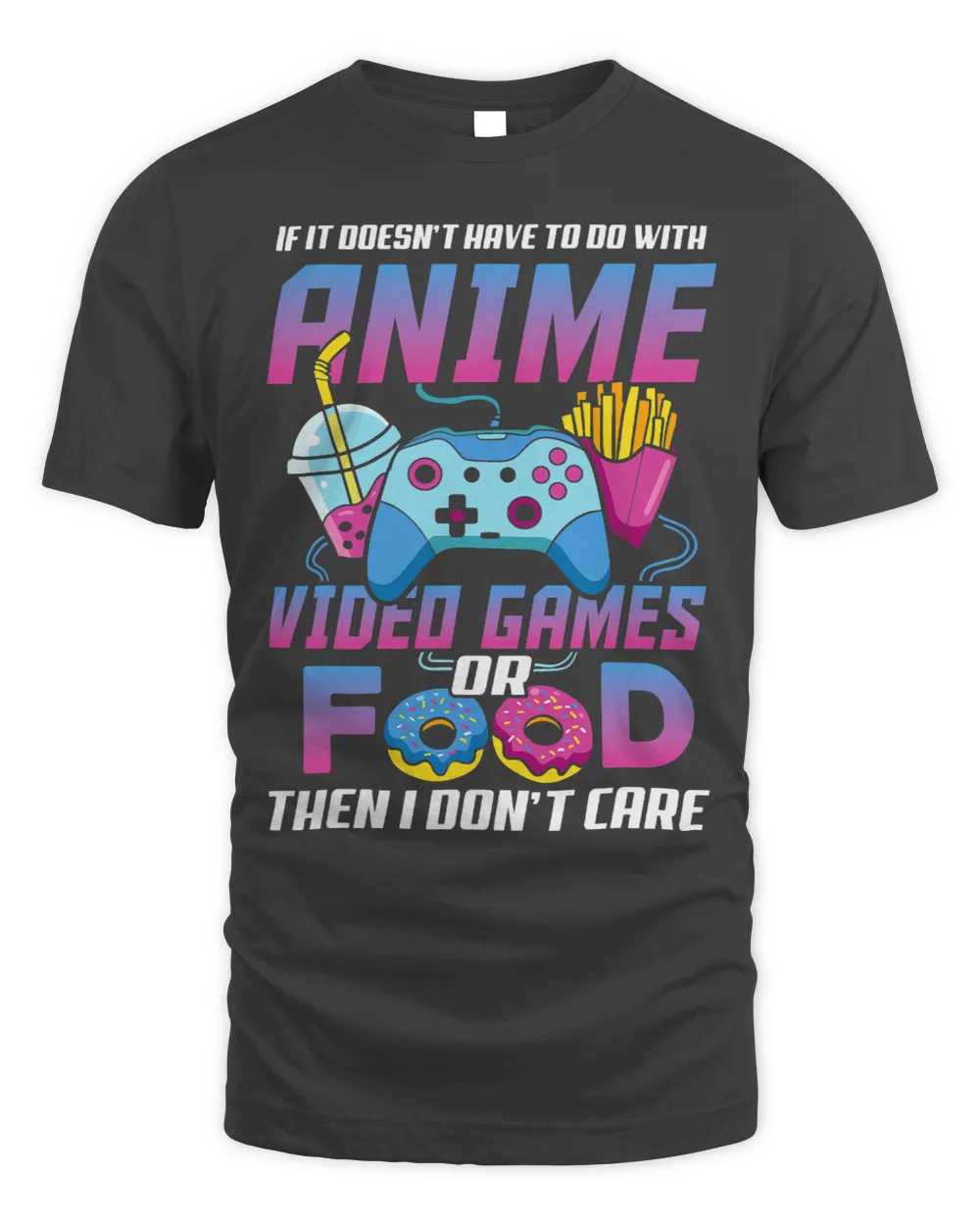 Anime Video Games Food Lover Japanese Fan Nerd Geek Gaming