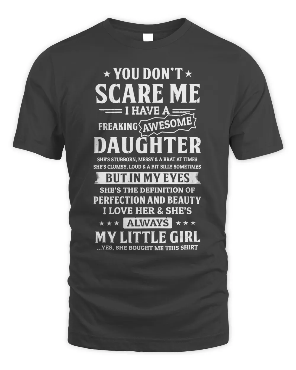 Mother Grandma You Dont Scare Me I Have A Freaking Awesome Daughter18 Mom Grandmother