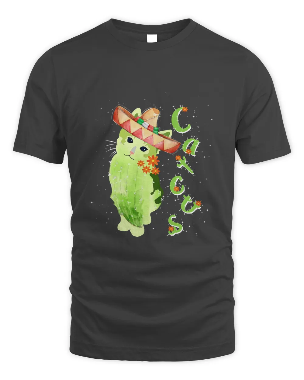 Catcus Cat Cactus Funny Shirt