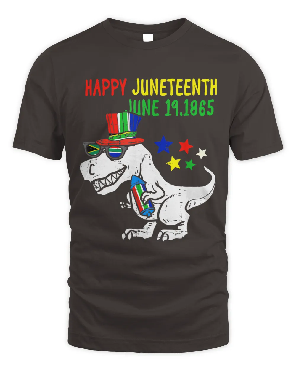 TRex Dinosaurus Juneteenth 1865 Toddler Boys Freedom Day