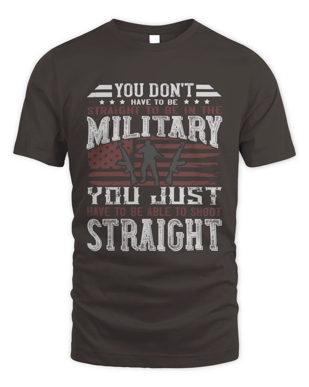 You don't have to be straight to be in the military; you just have to be able to shoot straight-01