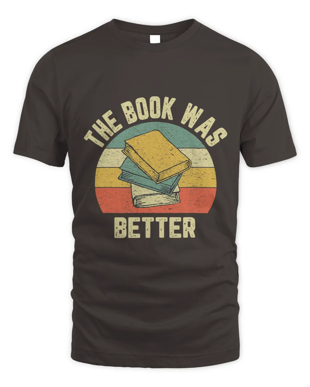 The Book Was Better Shirt Funny Reading Retro Book Lover