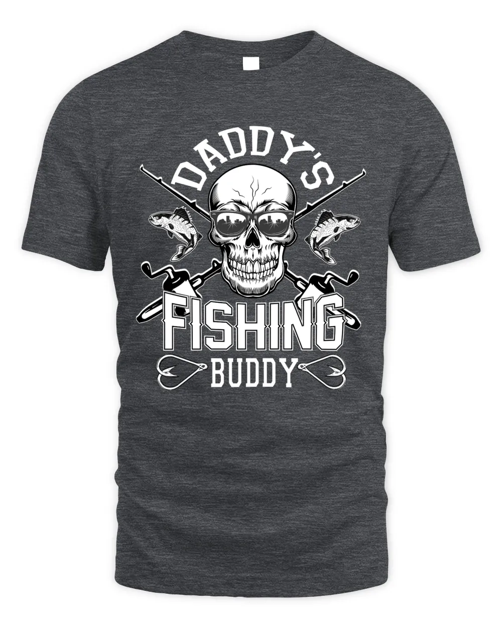 Daddy's Fishing Buddy Fathers Day T shirts