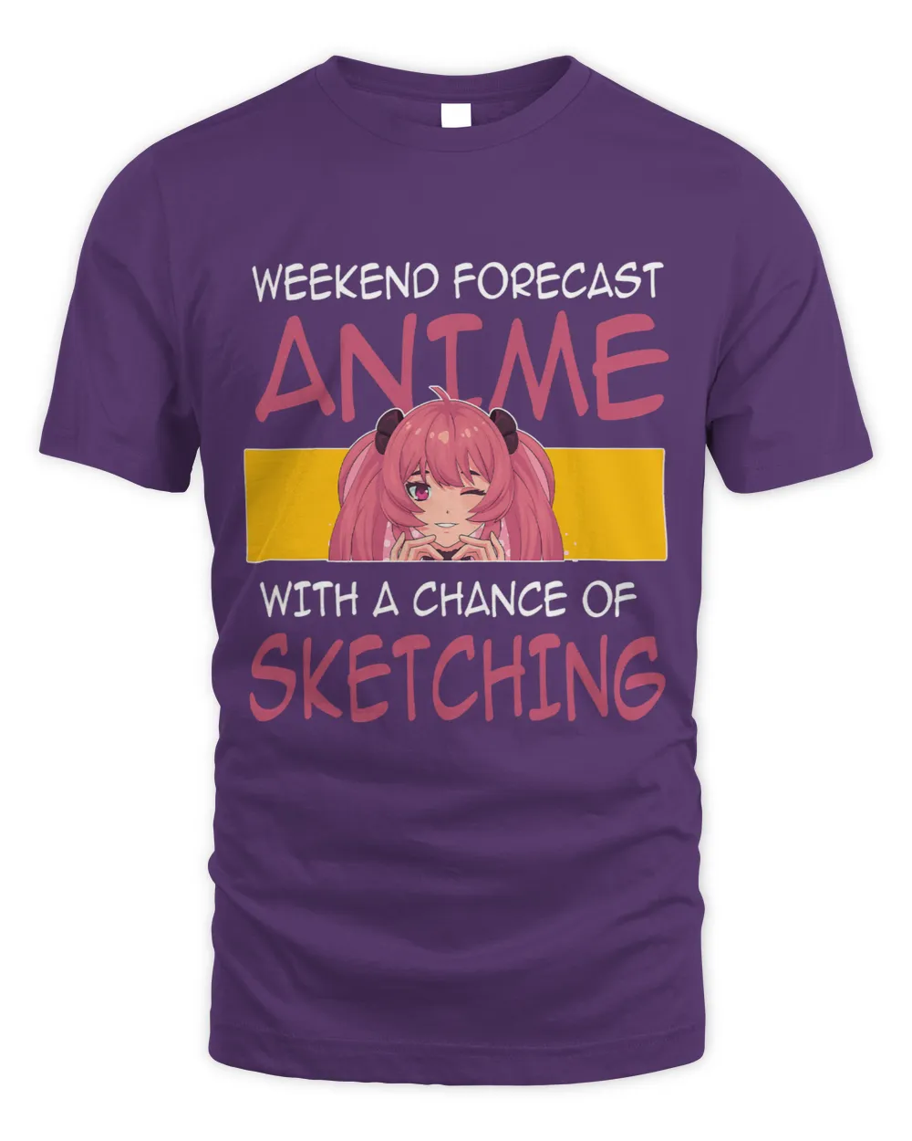 weekend forecast anime with sketching Anime Merch