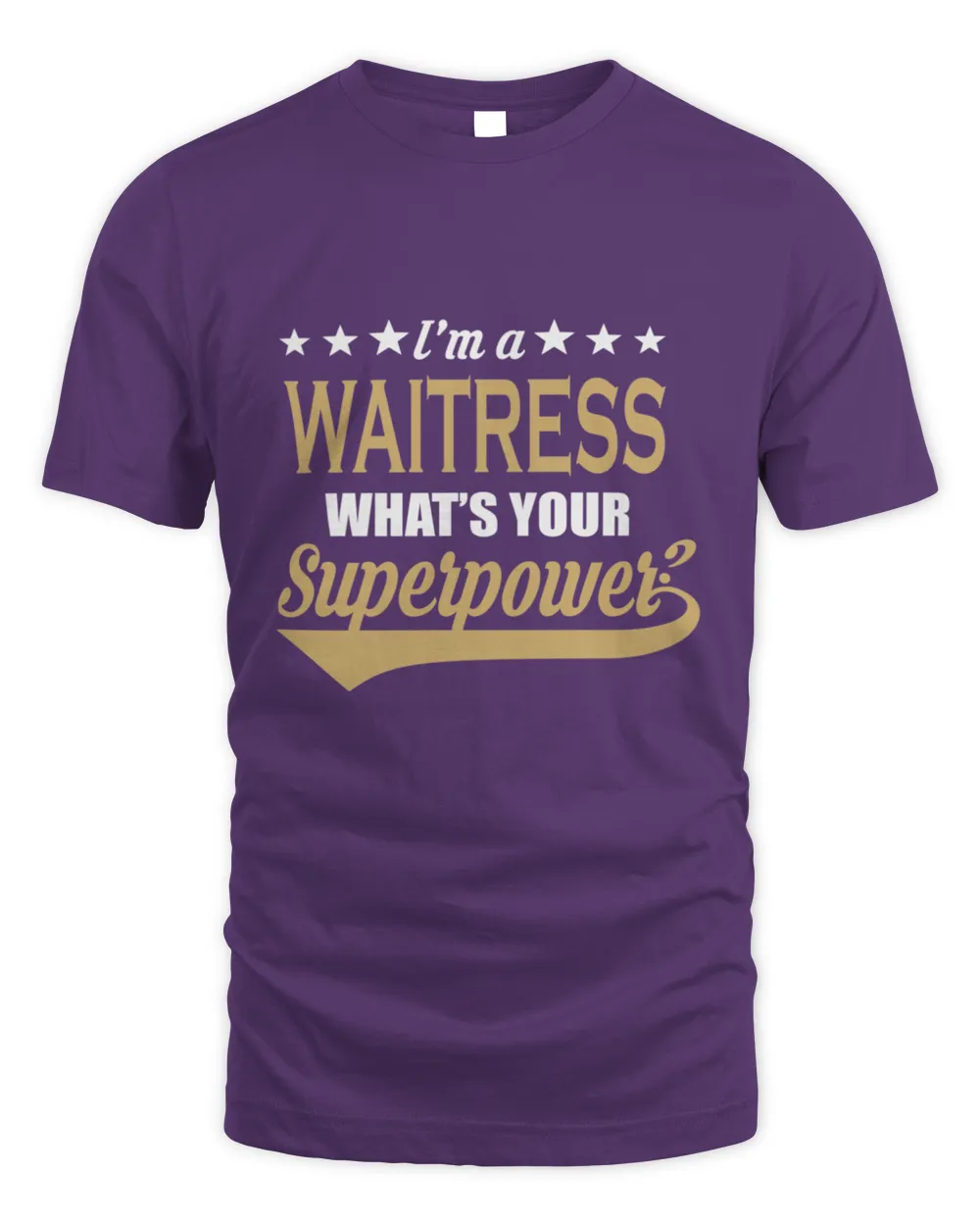 Waitress Superpower Cool Saying Gift T-Shirt