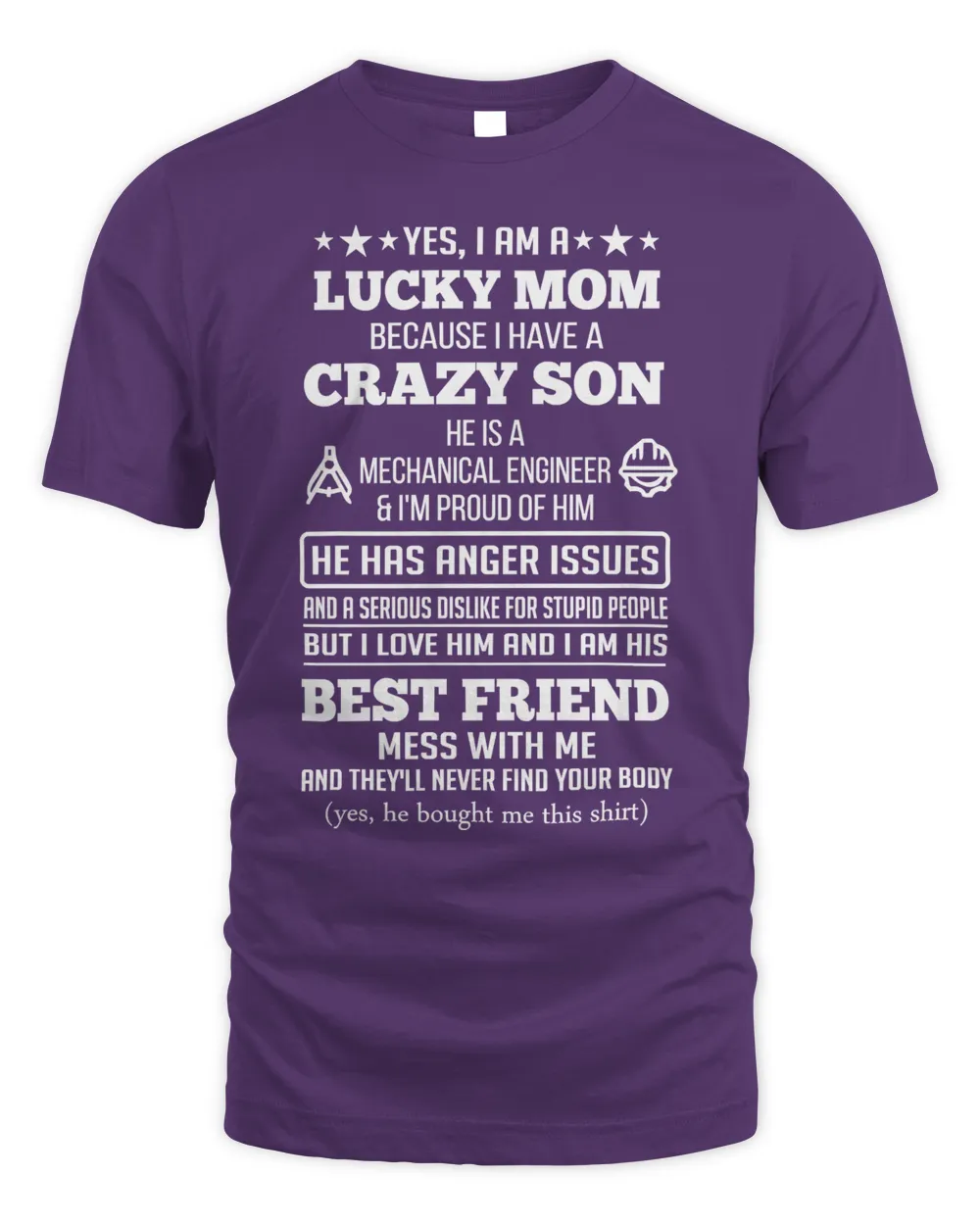 Mother Grandma Yes i am a LUCKY MOM because i have a carzy son 182 Mom Grandmother