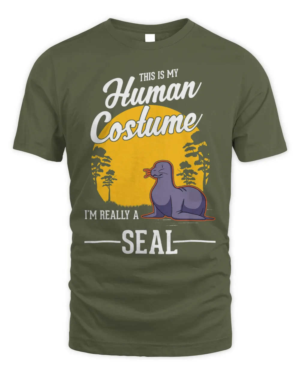 Seal Human Costume Halloween Seal