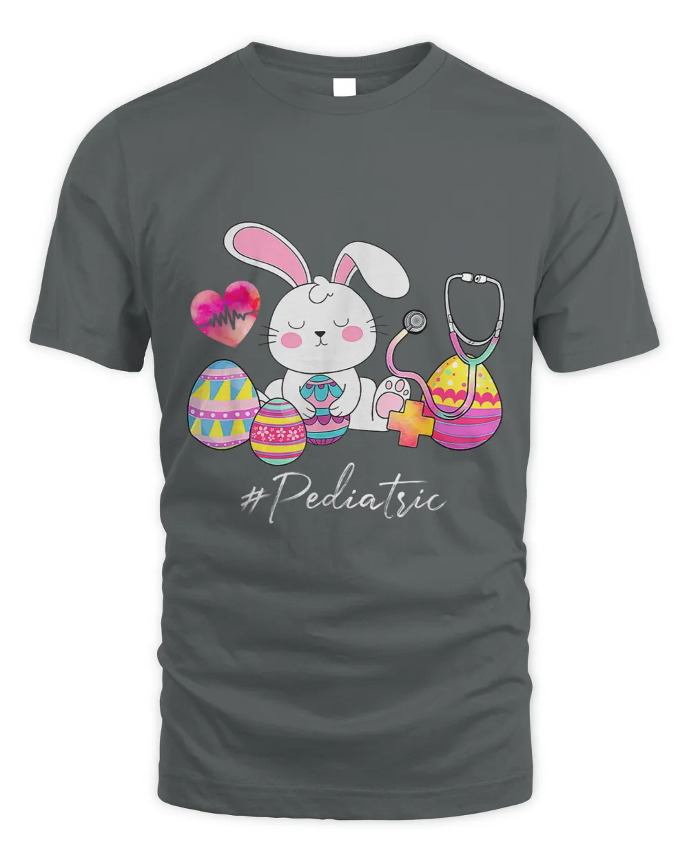 Stethoscope Cute Bunny Pediatric Nurse Easter Day Christians