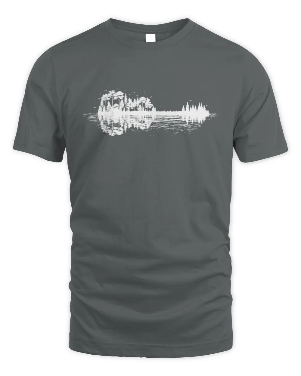Nature Guitar T-shirt, Musician Music Lover, Band Tee Shirt, Country Music Guitarist Gift Tee Shirt