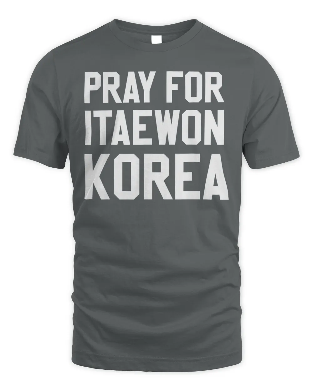 Pray For Korea Itaewon Strong Horror Halloween 2022 T-Shirt