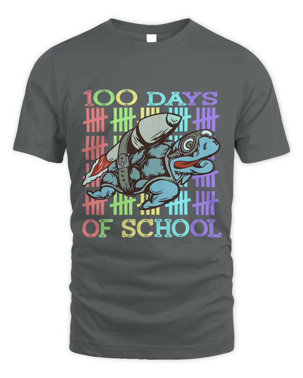 100 Days Of School Turtle 100 Days Smarter rocket and turtle