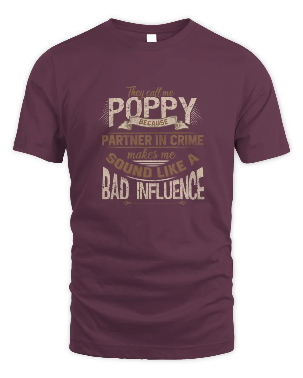 Father's Day Gift They Call Me Poppy Because Partner In Crime Vintage