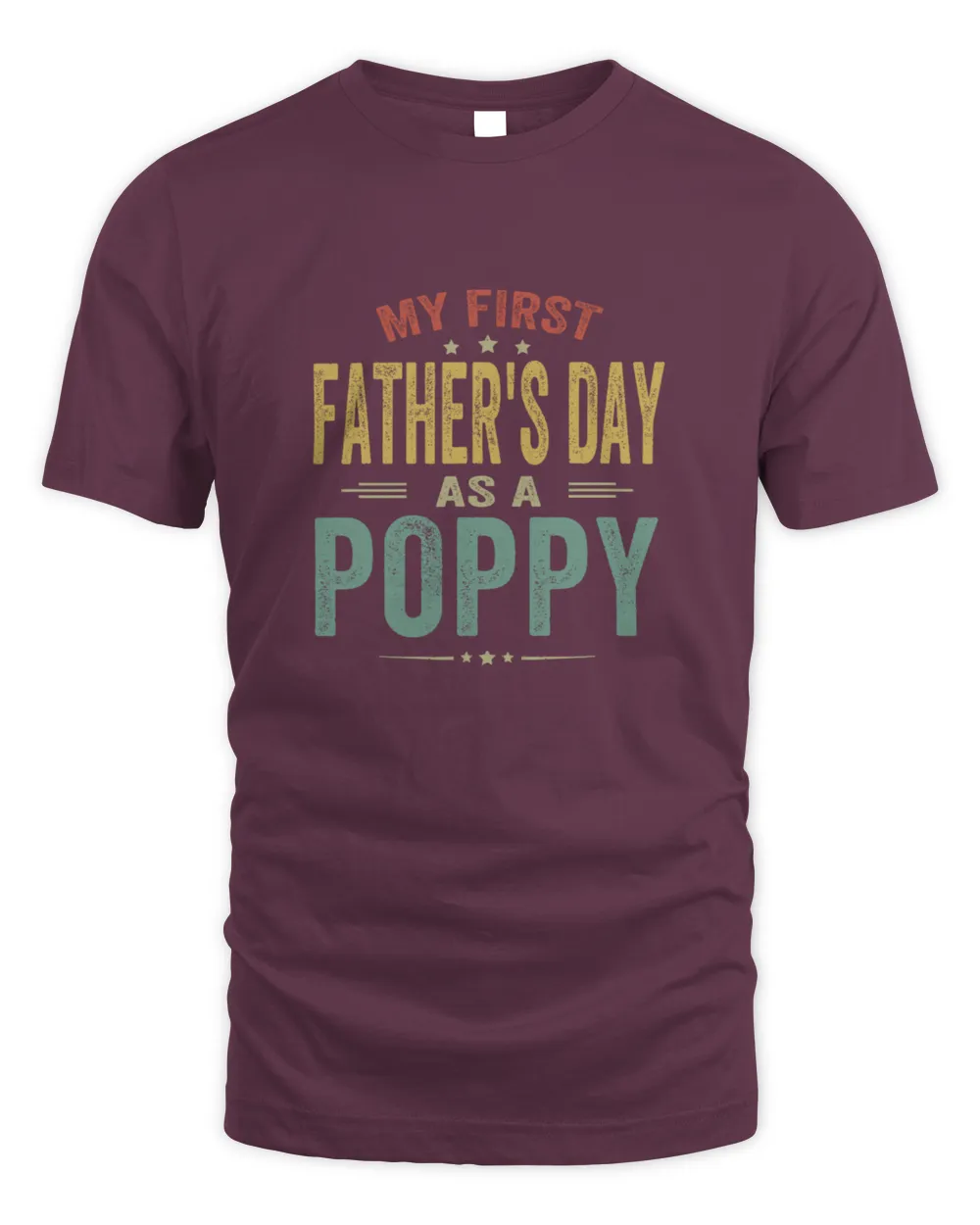 Mens My First Father's Day As A Poppy Gift Happy Fathers Day