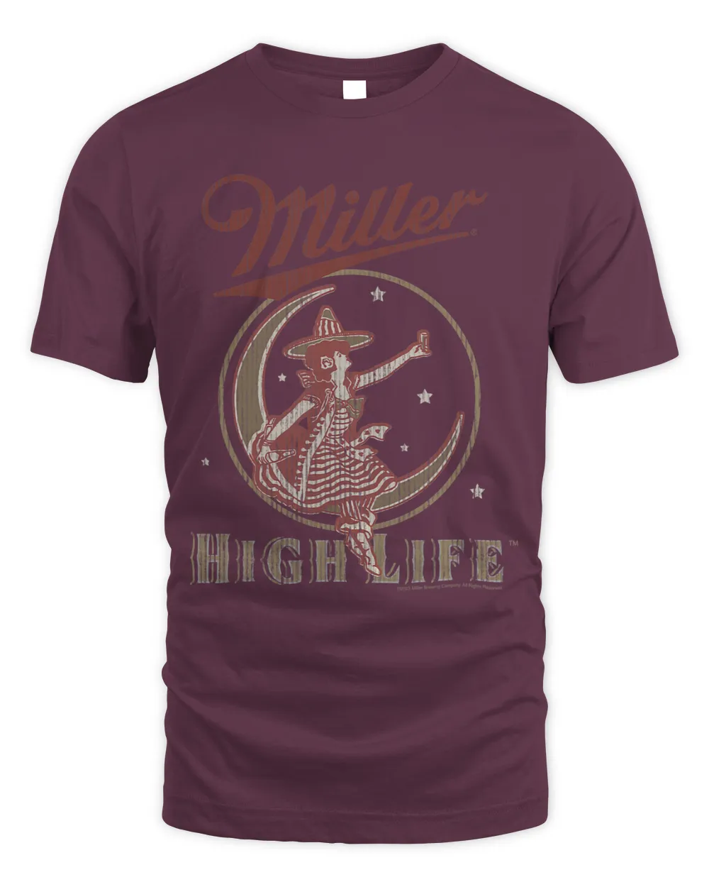 Coors Miller High Life Vintage Moon Logo