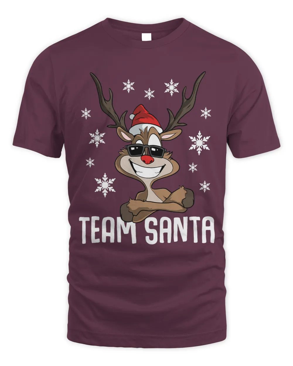 Team Santa Christmas reindeer