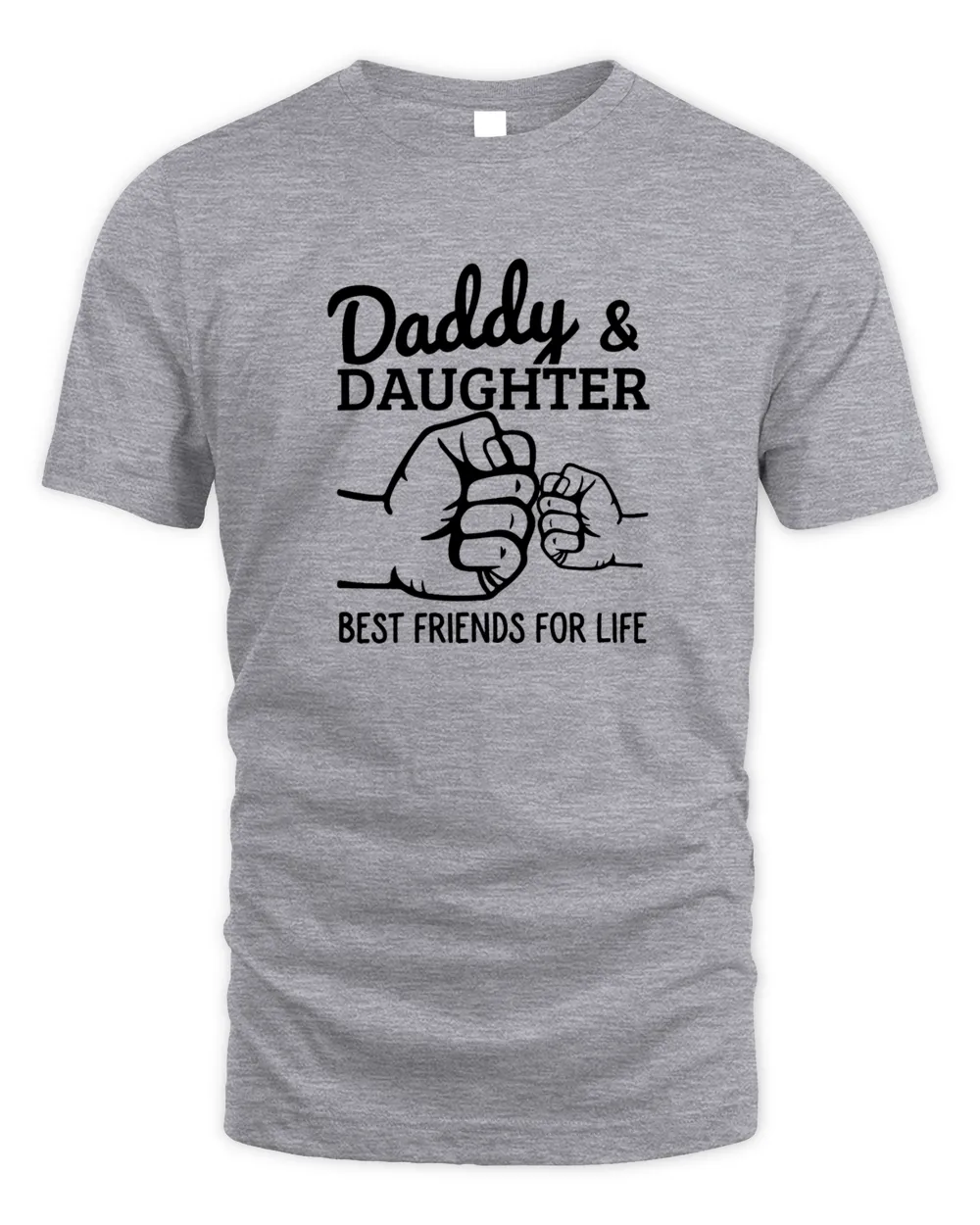 Daddy And Daughter Shirt, Father's Day Gift, Matching Father And Daughter Shirts, Best Friends For Life Shirt, Father's Day Shirt Unisex Standard T-Shirt sport-grey s