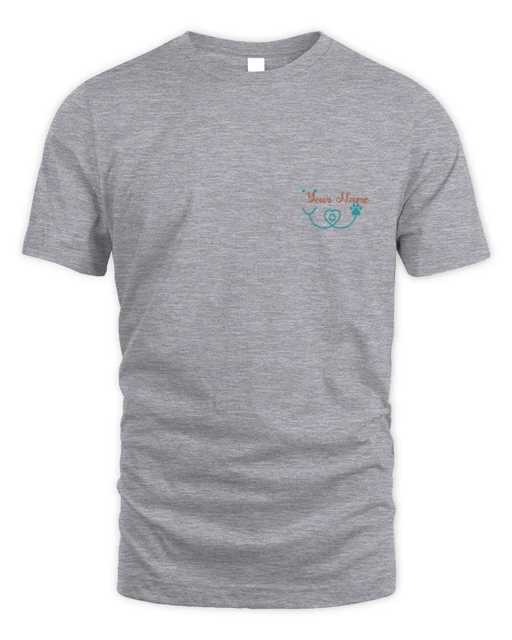 It's a good day to save animals custom name shirt Unisex Standard T-Shirt sport-grey s