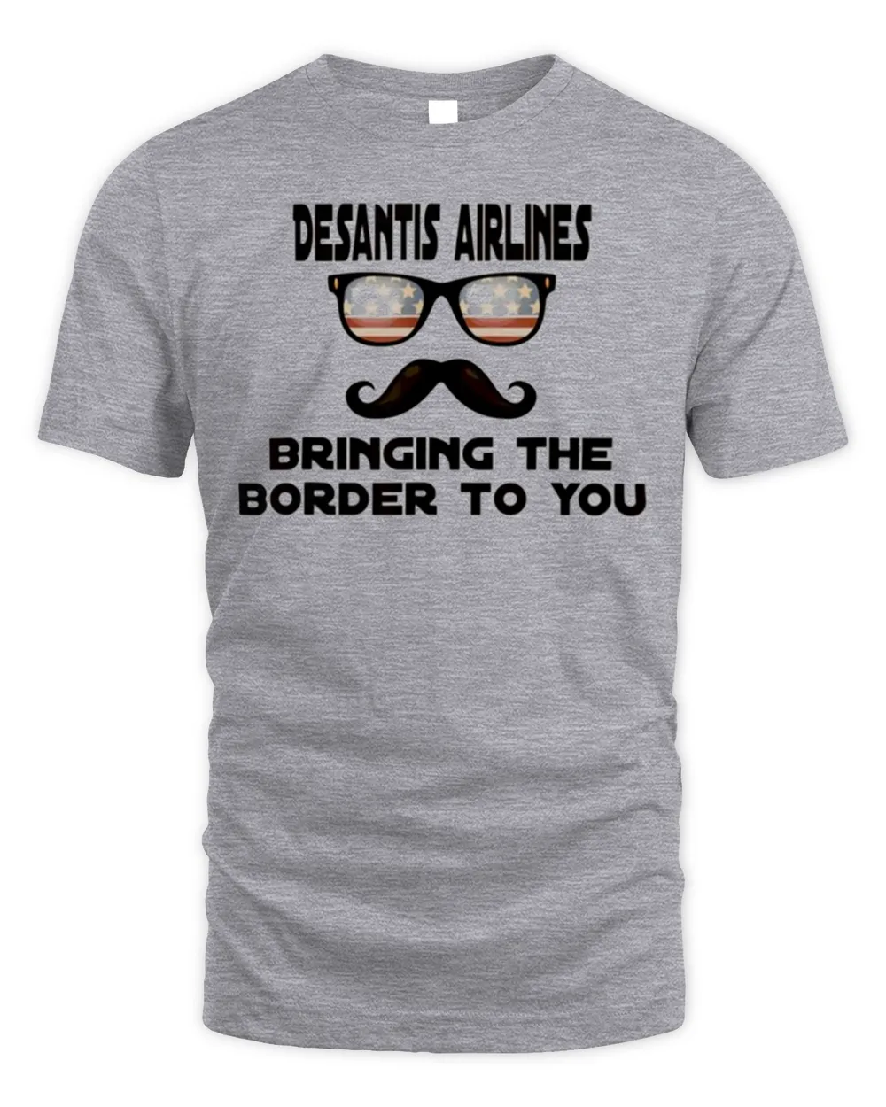 Desantis Airlines Bringing The Border To You Retro Sunglasses Americanflag Shirt
