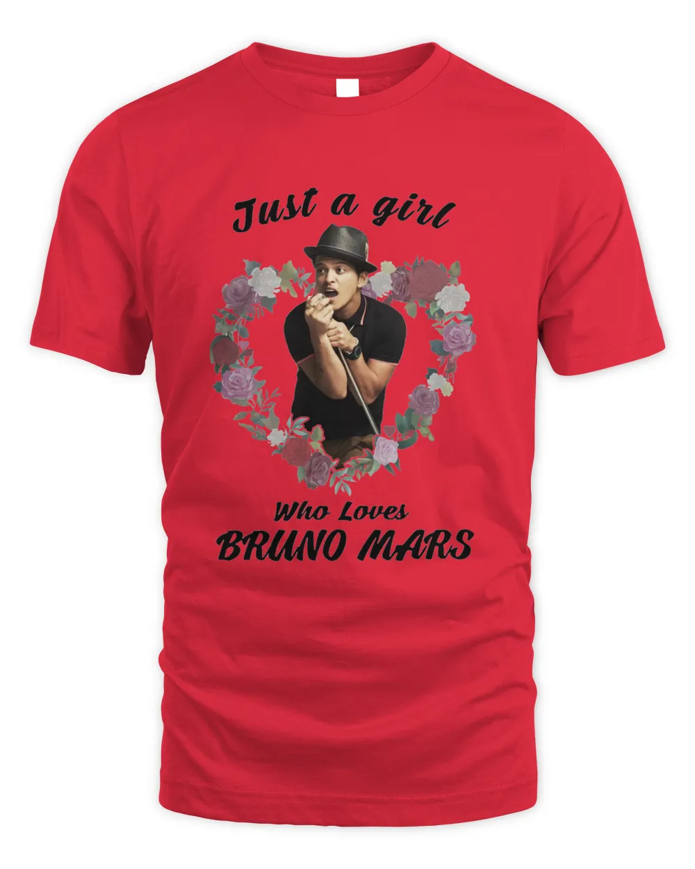 Just A Girl Who Loves Bruno Mars Shirt HH220701039
