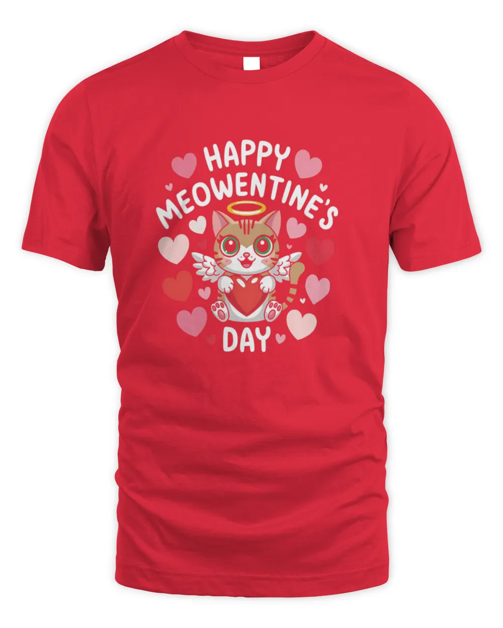 Valentine's Day Meower Lover Kitten Cat Romantic Gift Long Sleeve