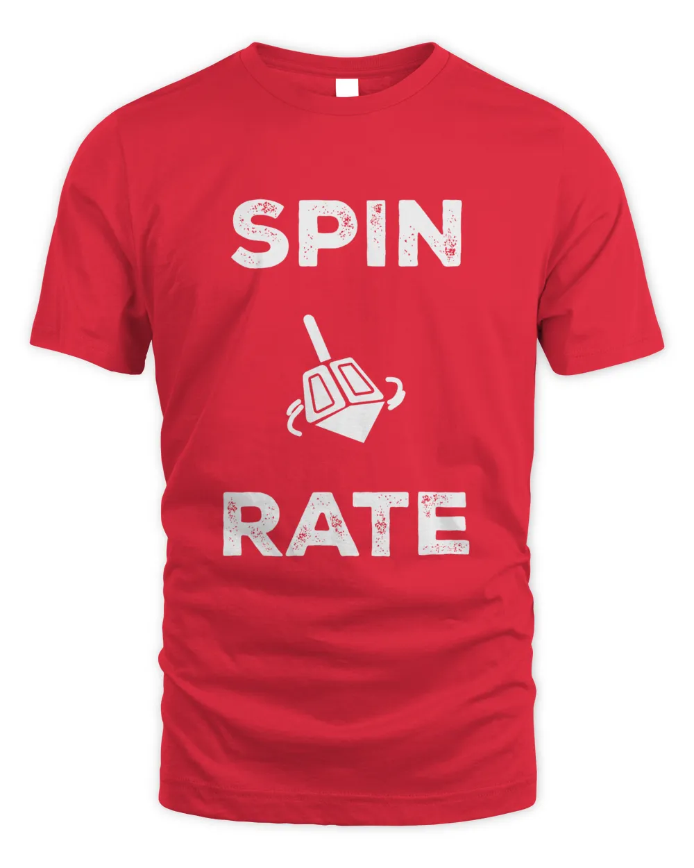 Spin Rate Israel Baseball Shirt Unisex Standard T-Shirt red 