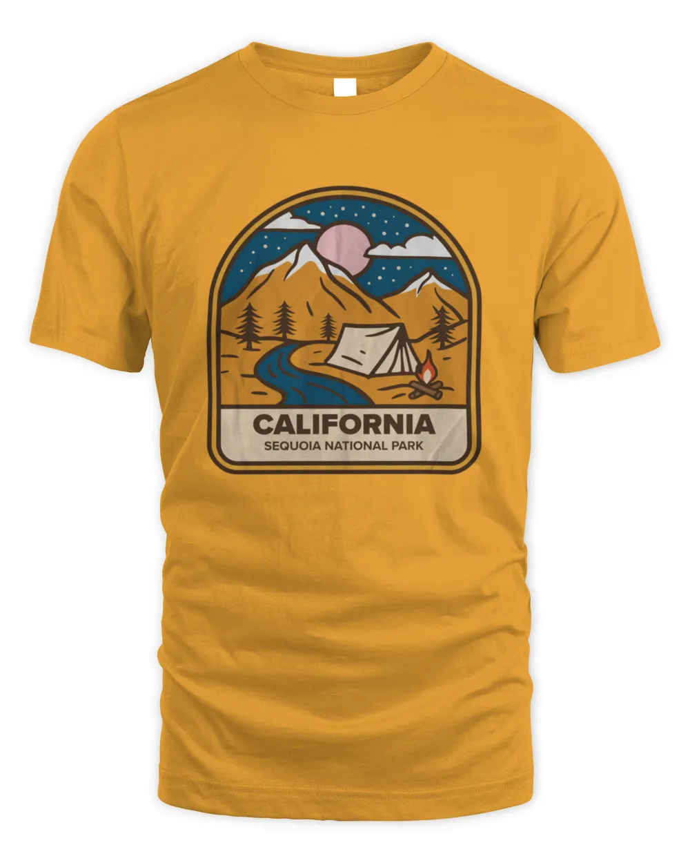 Vintage Sequoia National Park California1359 T-Shirt