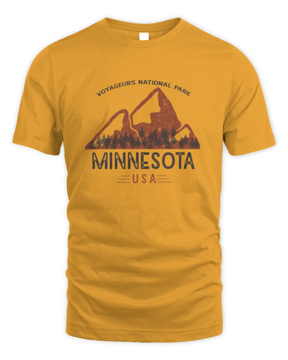 Vintage Voyageurs National Park Minnesota1542 T-Shirt