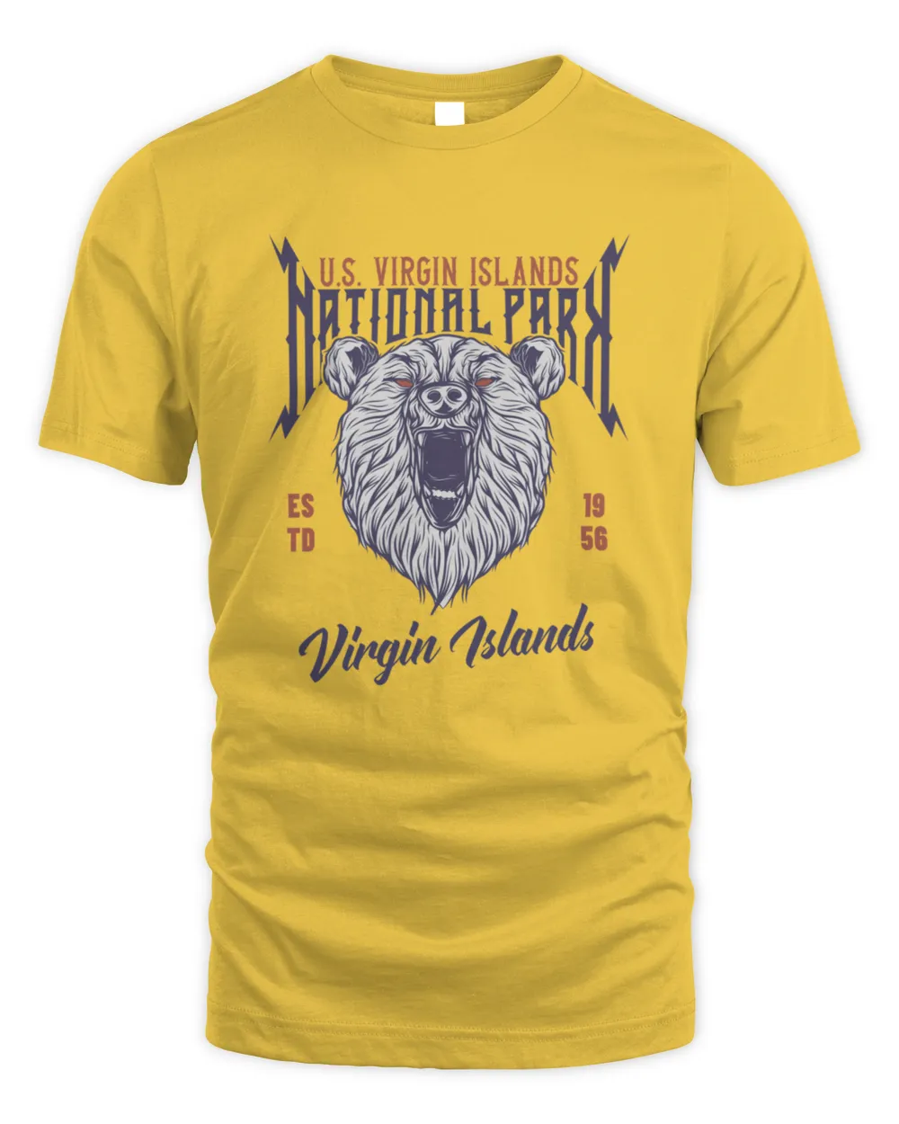 Vintage Virgin Islands National Park Virgin Island1232 T-Shirt