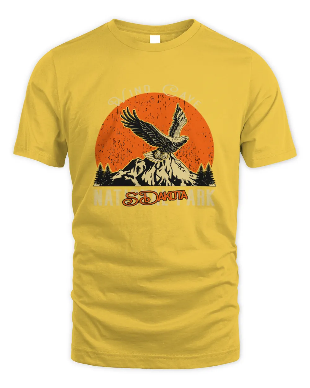 Vintage Wind Cave National Park South Dakota T-Shirt