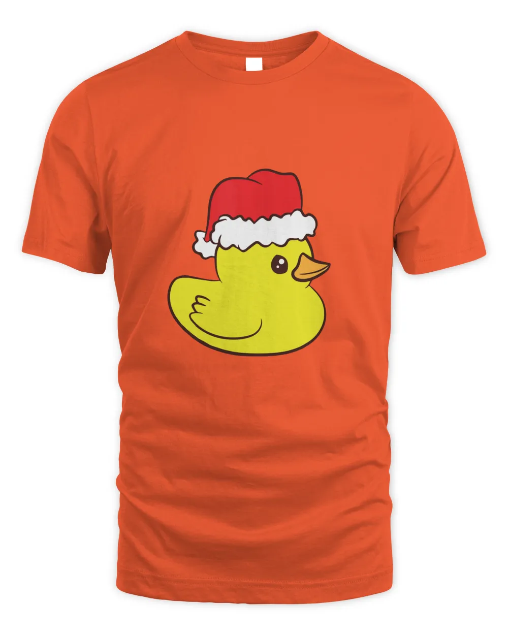 Funny Christmas Rubber Duck With Santa Hat Love Ru