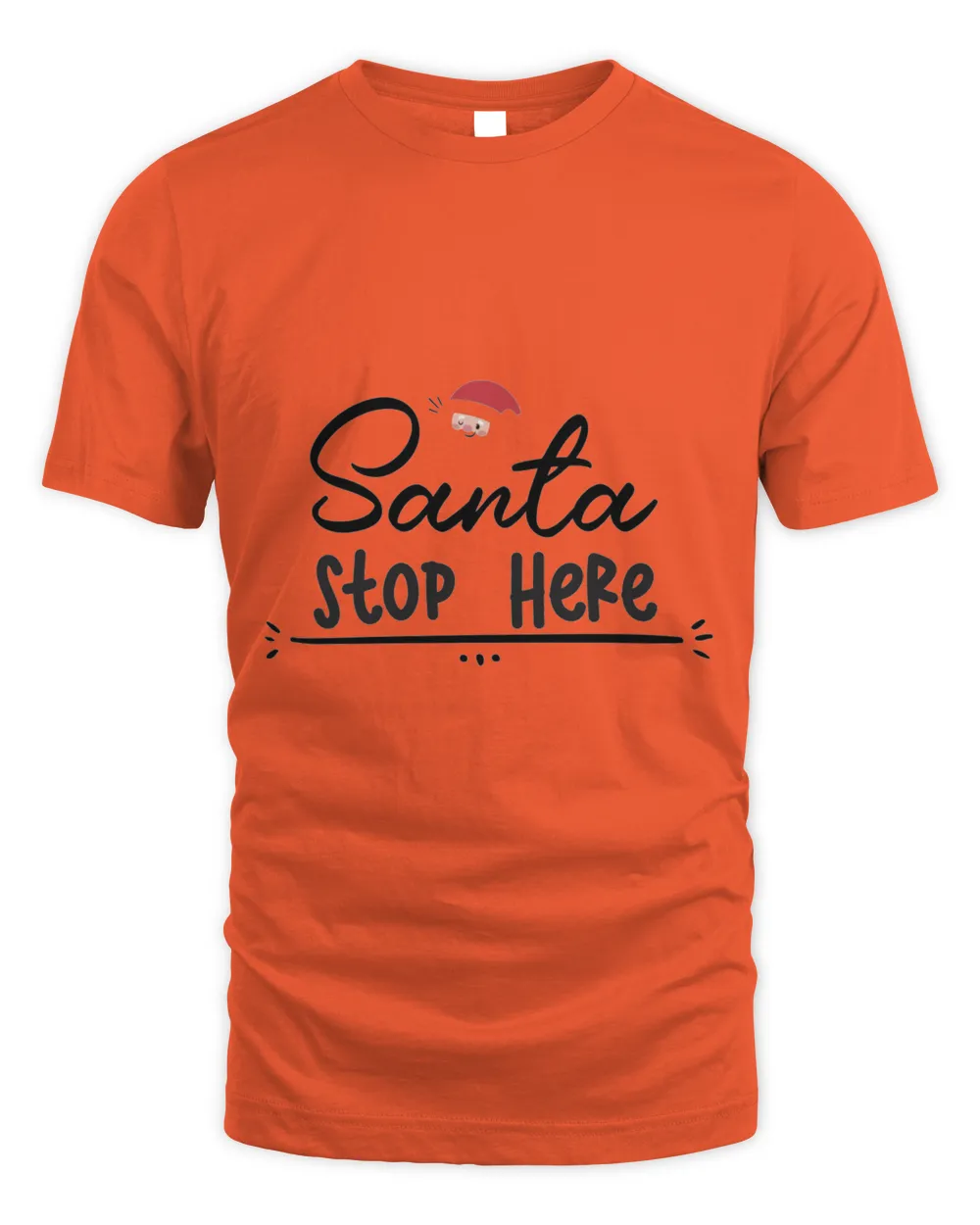Santa Stop Here, Men's & Women's Merry Christmas Shirt