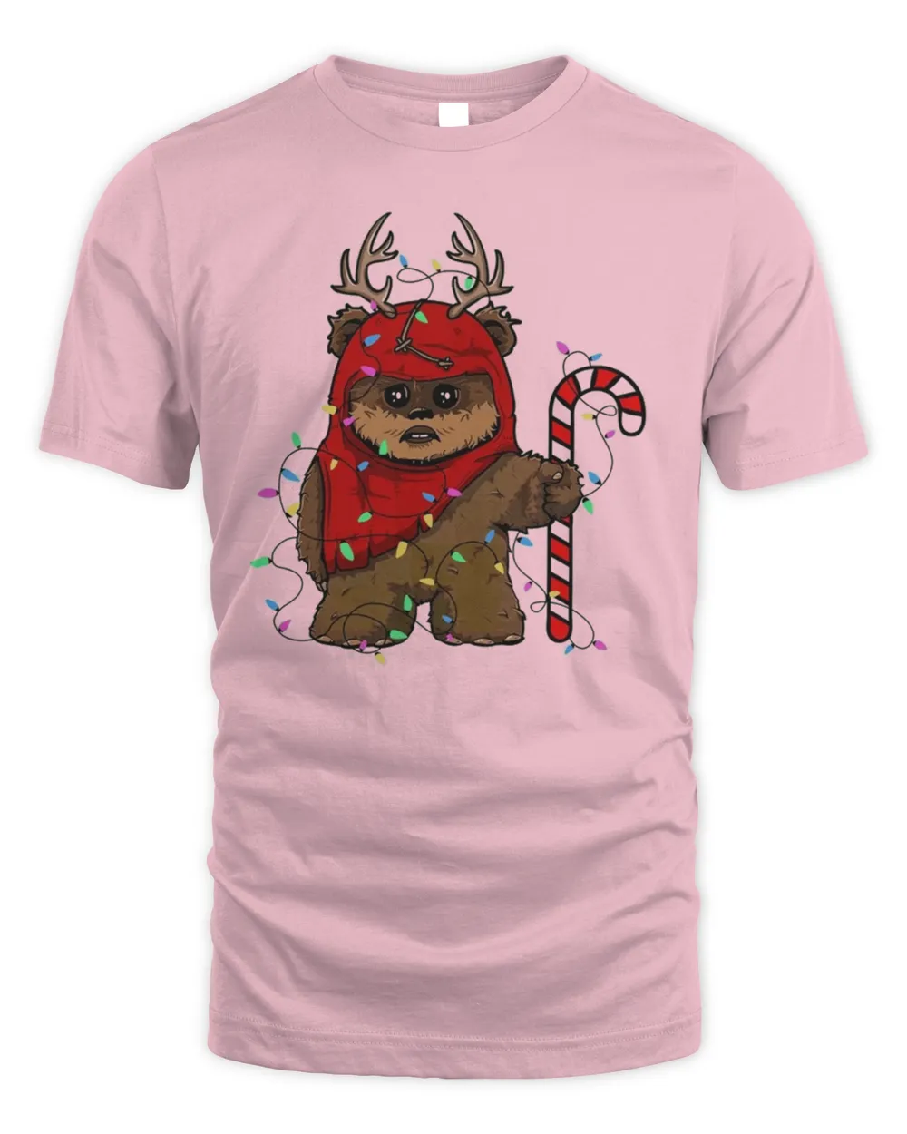 Cute Ewoks Custom Reindeer Christmas Light T-shirt