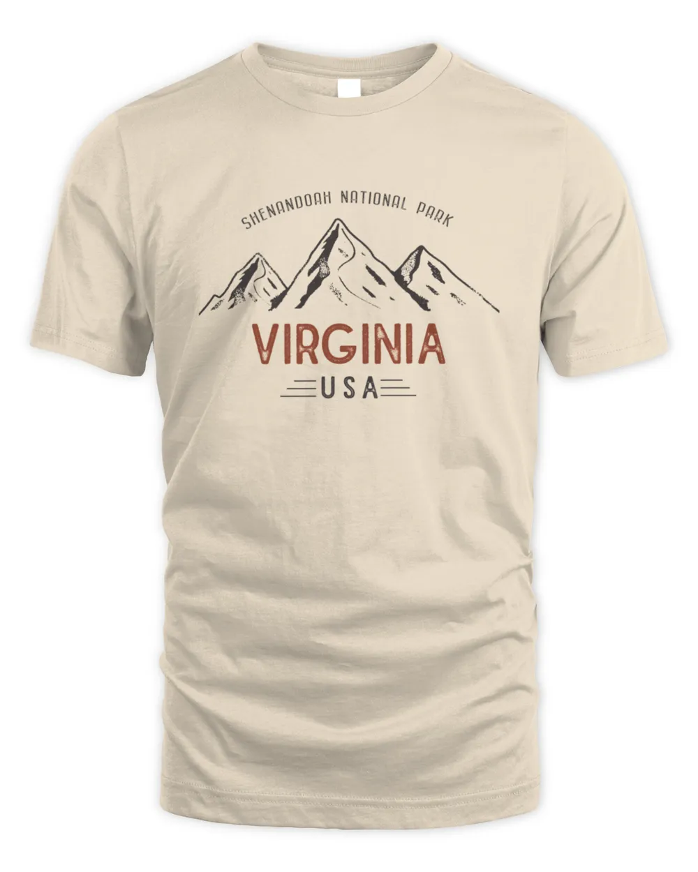 Vintage Shenandoah National Park Virginia1670 T-Shirt