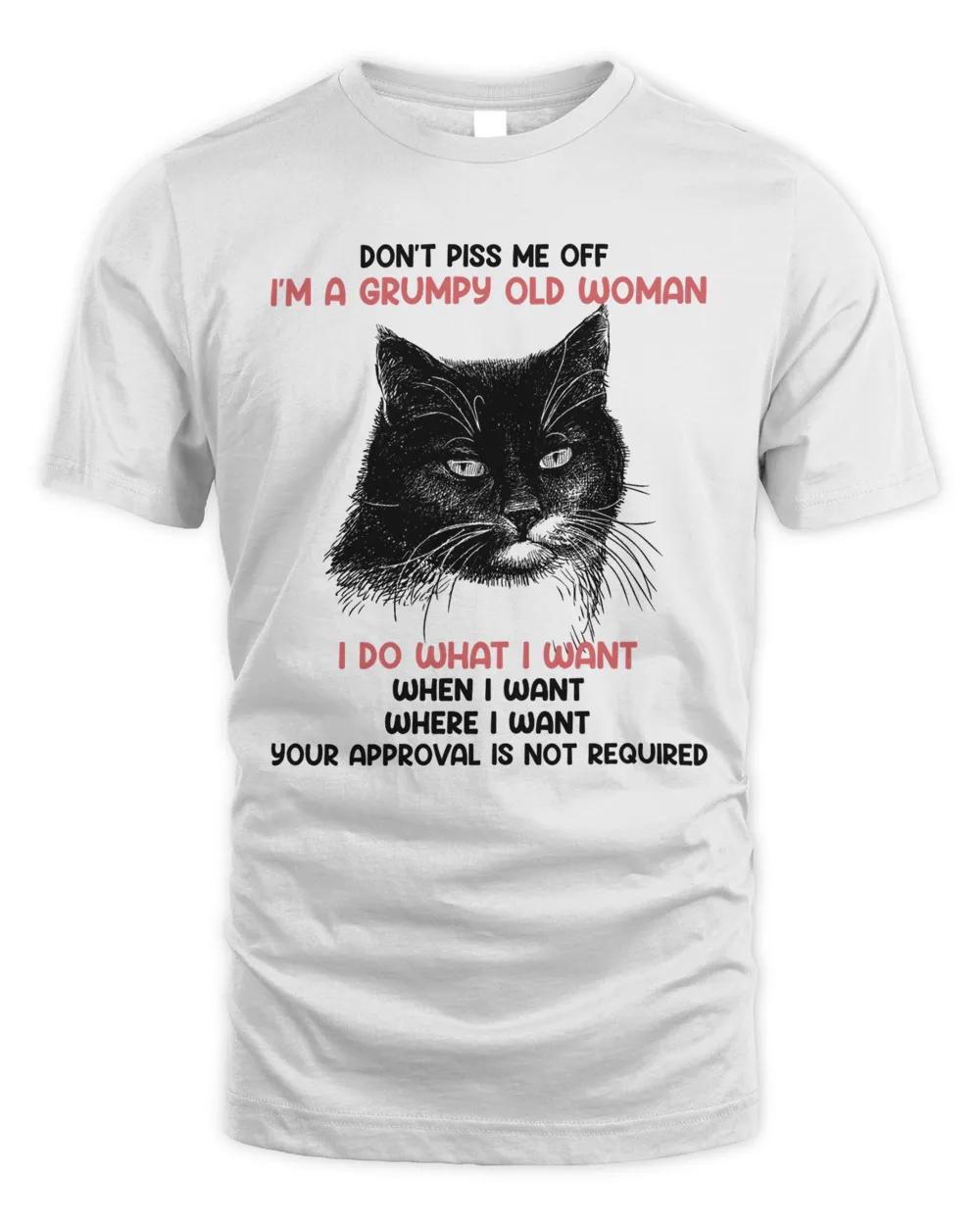 don't piss me off funny cat lover gift