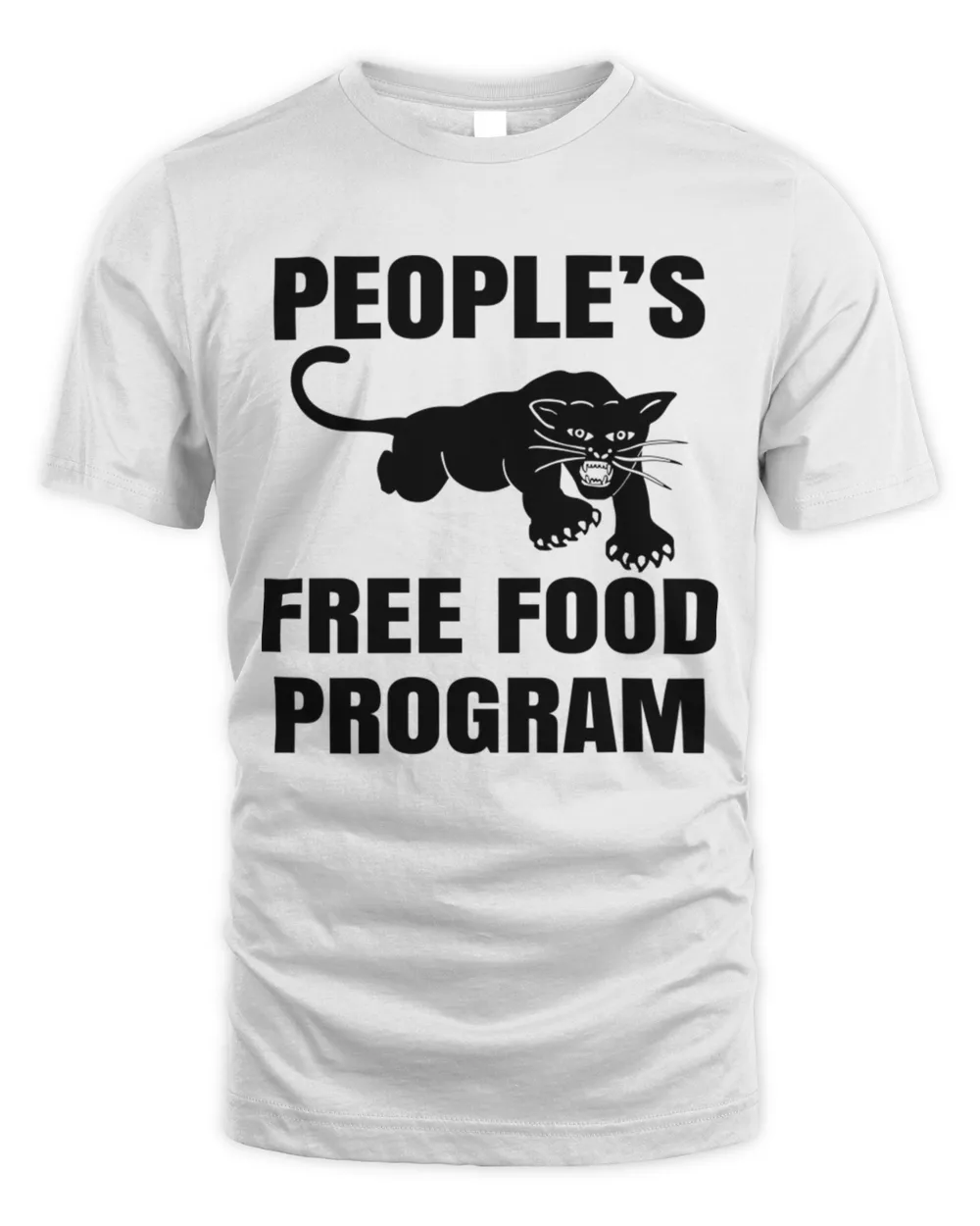 Black Free Panther Party Shirt  HH220513039