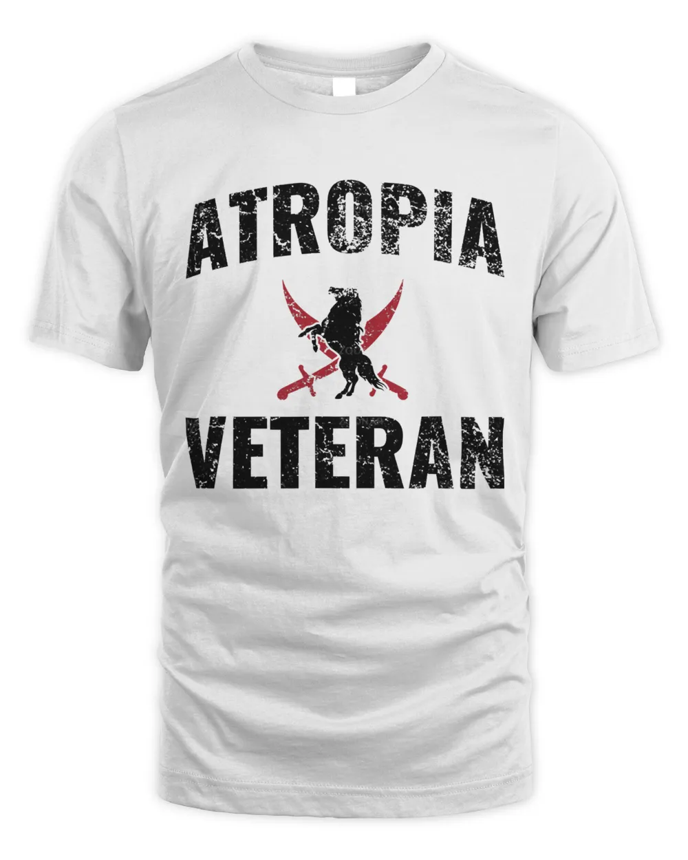 Army War In Atropia Veteran T Shirt 20514