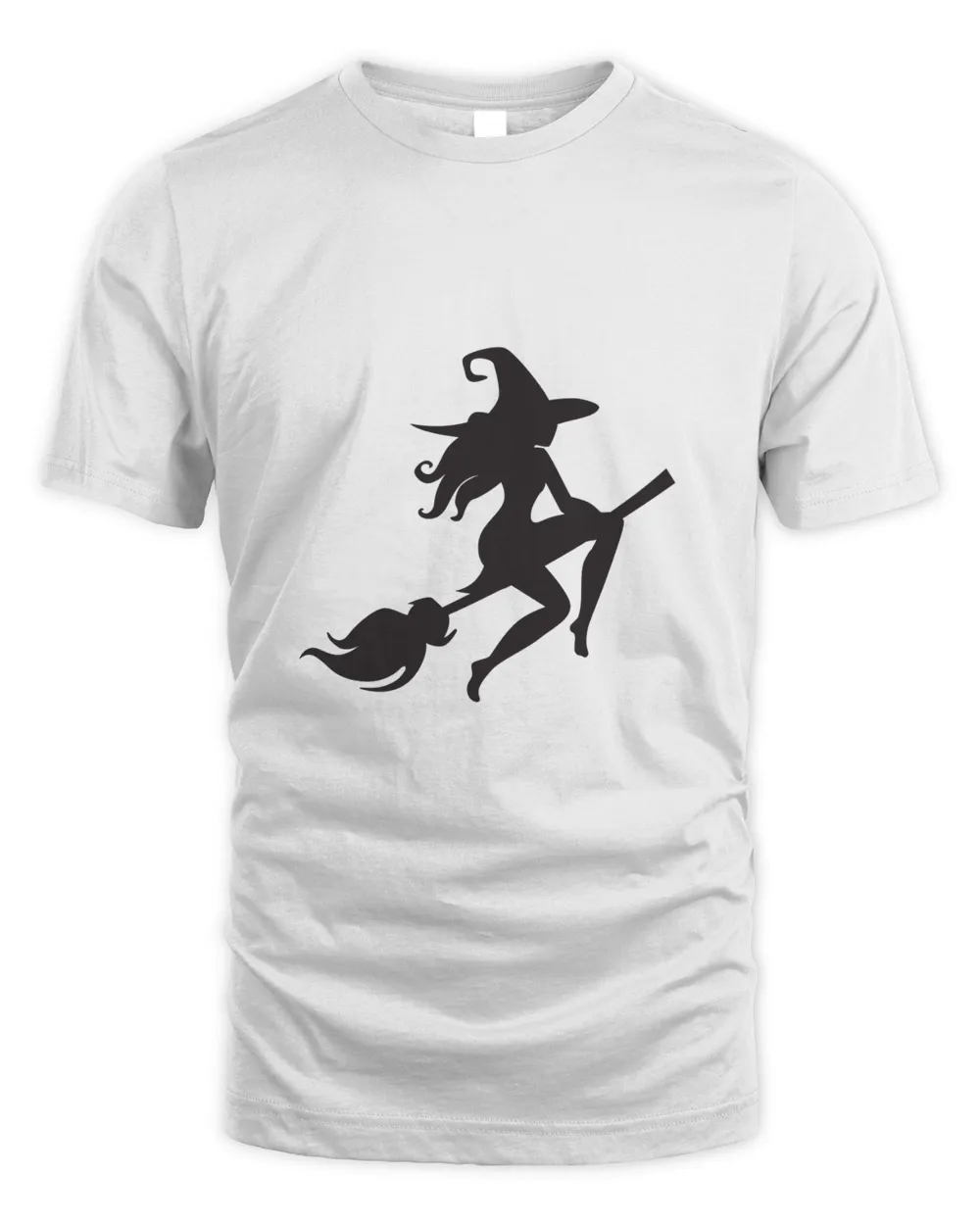Witch riding broom t shirt hoodie sweater