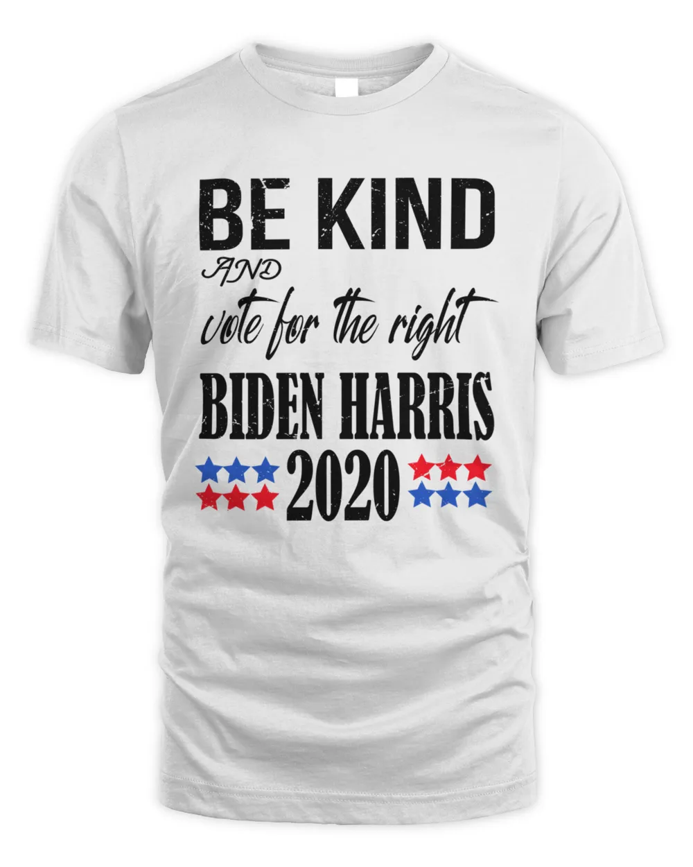 Be kind and Vote Bidden Harris 3816 T-Shirt
