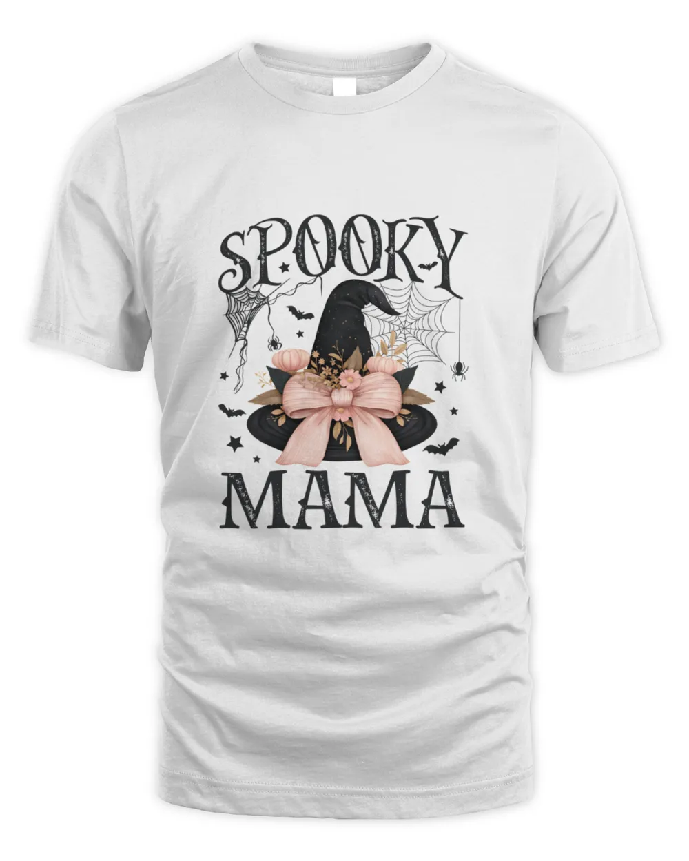 Spooky mama shirt Unisex Standard T-Shirt white s