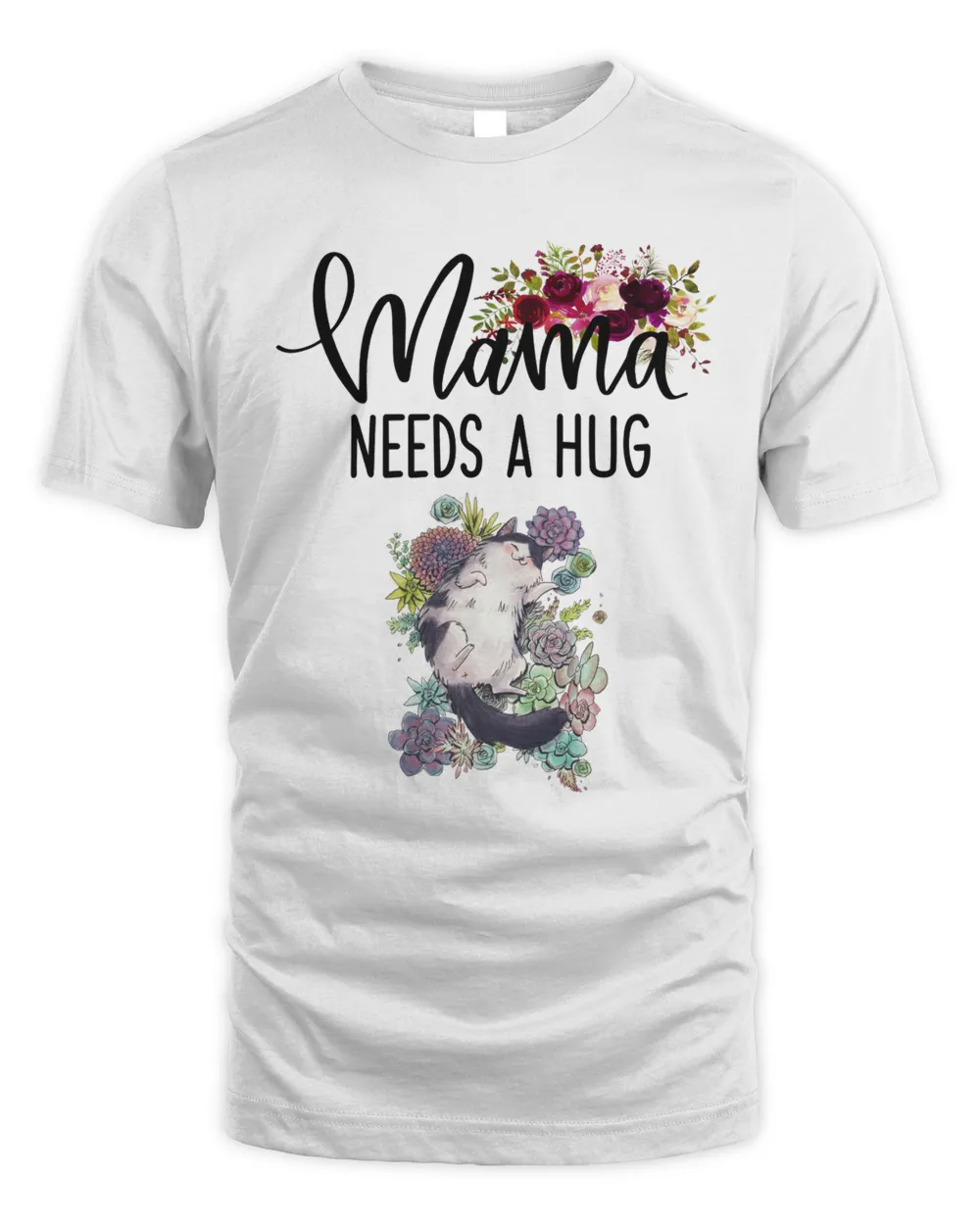 Cat Mama Needs a Hug t shirt