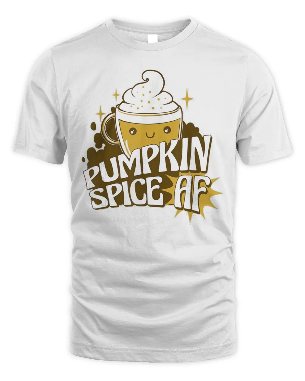 Pumpkin Spice AF Fall Autumn Halloween Thanksgiving Shirt