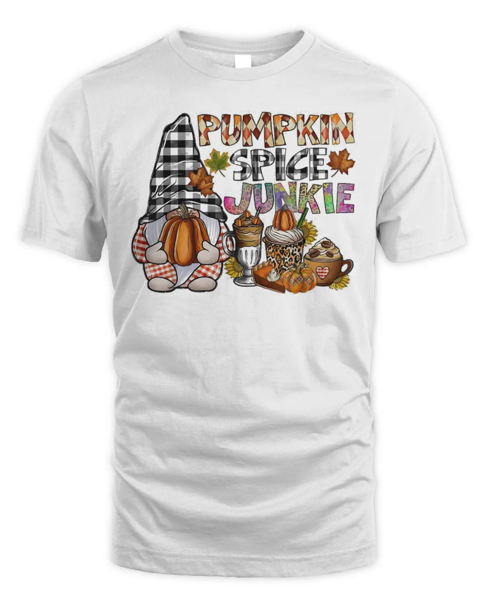 Pumpkin Spice Junkie, Autumn Gnome, Fall Thanksgiving Lover 2023 Shirt