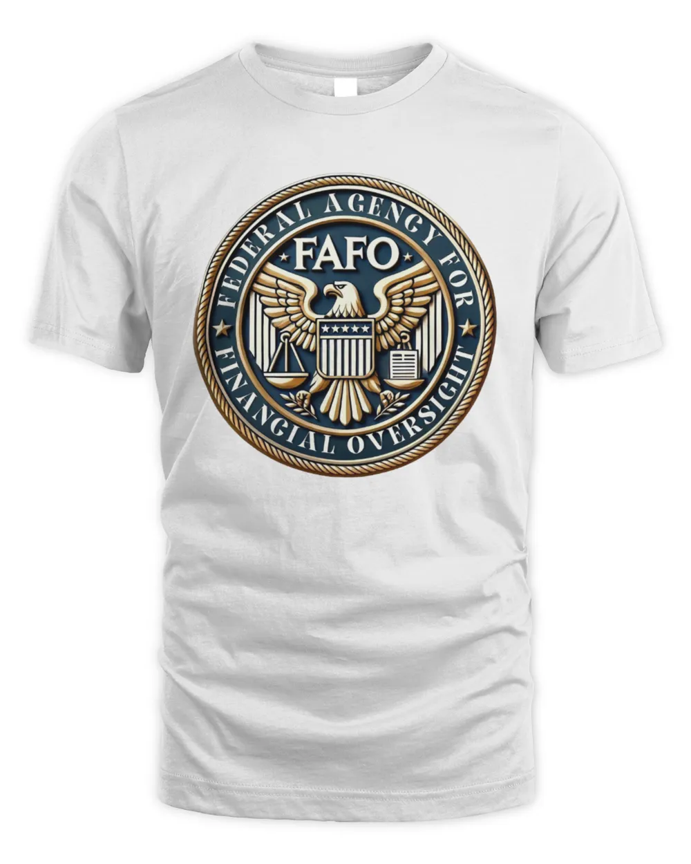 FAFO Unisex Standard T-Shirt white s