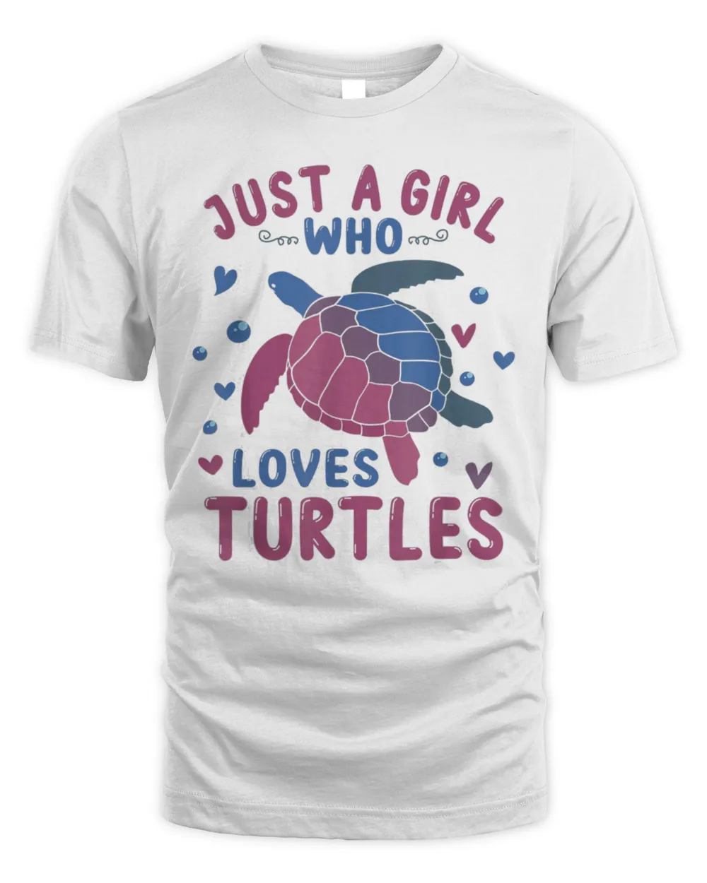 Just a Girl Who Loves Turtles T-Shirt