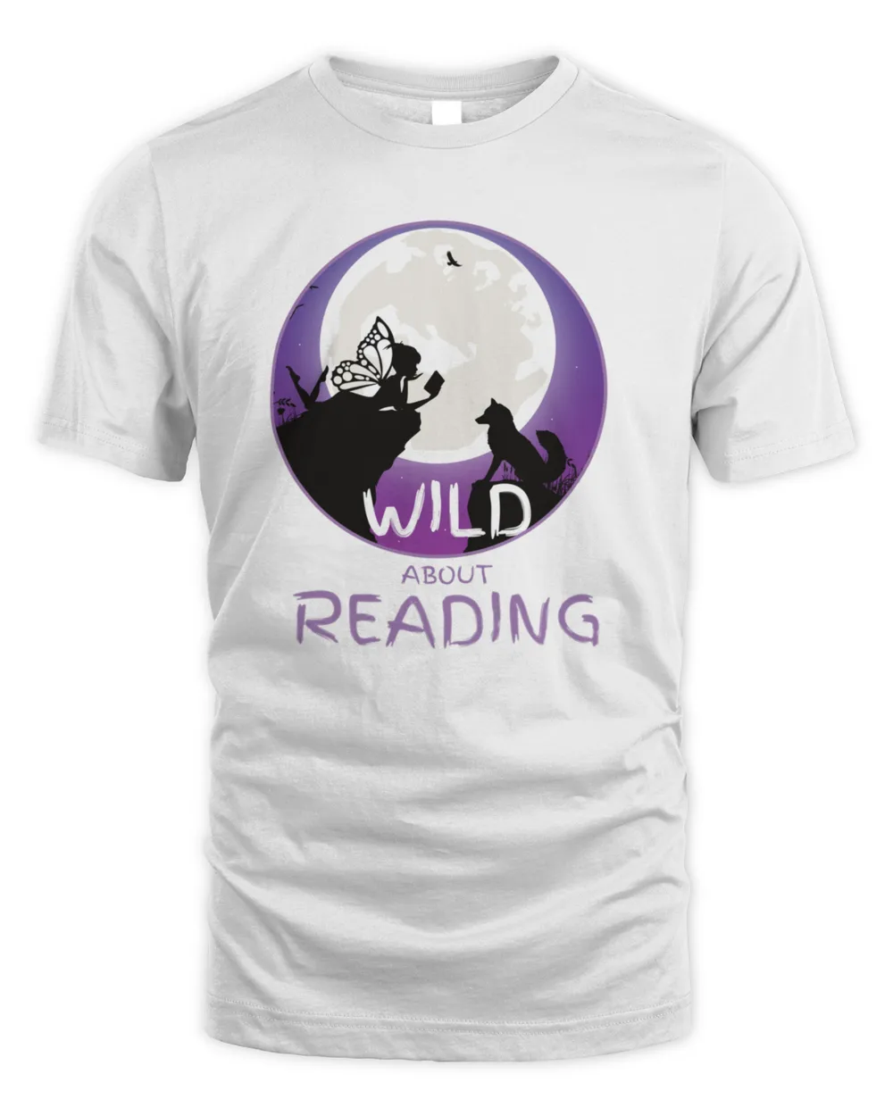 Wild About Reading  Teacher  Bookahoolic  Book Lover  Gift for Bookworms  Booksellers  Book Dragon T-Shirt